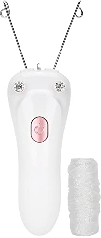Epilierer mit Elektrischem Faden, Entferner, USB-Aufladung, Baumwoll-Gesichtsfaden, Elektrischer Faden, Haarfil-Körper-Gesichtsfaden (Host-Kabel) (Rosa) (Rosa)