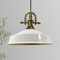 bamyum Asletl-Marine Hängelampe Industrial Vintage Ø41 cm, Küchenlampe Hängend Vintage, Pendelleuchte Esstisch Vintage, Hängelampe Esstisch, Wohnzimmerlampe, Pendelleuchte Weiß Metall, Küchenlampe