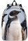 VducK Canvas-Rucksack für Damen und Herren, lässiger Tagesrucksack, junge Pinguine mit Schnee, Wanderrucksack, Outdoor-Reisetasche, Schwarz , M