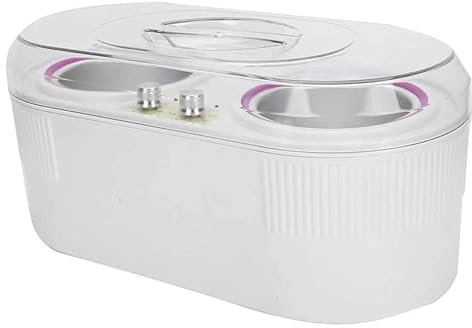 YOUFE Double Pot Type Wax Therapy Machine, Adjustable Temperature Hair Removal Wax Therapy Instrument, Beauty Heater Wax Melting Machine, Used for Skin Care And Hair Removal