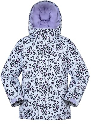 Mountain Warehouse Kids Ski Jacket & Trousers Set - Snowproof Ski Outfit, Front Pockets, Fleece Lined Skiwear, Integrated Snowskirt - Winter Snowboarding Lilac Teen Size 13 Years