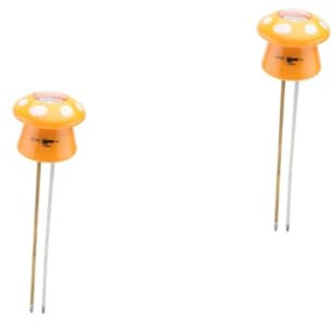 UPKOCH 2 Stck. Bodentester Pflanzentester Boden Meter Bodenfeuchtigkeitsmesser Anlage Bodenfeuchte Tester Gartenerde Tester Bodentestinstrument Bodentestmesser Plastik Orange