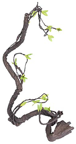 RASTKY Flexible Bend A Branch Jungle Vines Künstliche Reptilien Kletterer Jungle Bend Branch Terrarium Dekor Reptilienzubehör (WF-2)