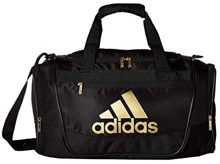 adidas Defender 3 kleine Seesack, Schwarz/Gold, Einheitsgröße, Defender III Kleine Reisetasche