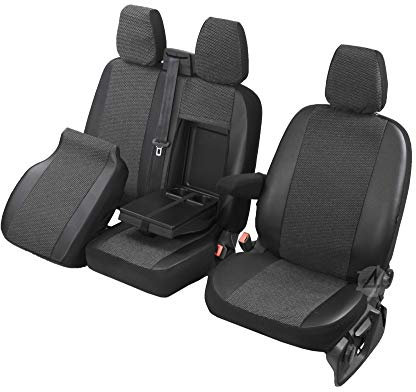 Sitzbezüge Viva passgenau geeignet für Ford Transit 2014-2+1- Erste Reihe (1+2) 4D-DV-VI-3M-TC-242