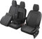 Sitzbezüge Viva passgenau geeignet für Ford Transit 2014-2+1- Erste Reihe (1+2) 4D-DV-VI-3M-TC-242