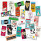 STEINBECK Liebeskalender 24 mal Mini Schokolade Befüllung Liebe Botschaften Schokotäfelchen Tafel love 24er Set Geschenk 18g Mann Frau Advent Weihnachten Adventskalender