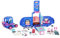 LOL Surprise 4 en1 Glamper Fashion Camper - Avec 55+ Surprises, 10+ aires de détente & Plus encore - Bleu électrique - OMG Série including a fierce outfit, shoes, accessories, doll stand and more!