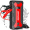 NWOUIIAY Booster Batterie Portable 15800 mAh 1600A Démarrage de Voiture 12V avec Sorties Charger Lampe LED et Pinces de Sûreté Intelligentes (7L de Essence 5.5 L Diesel)