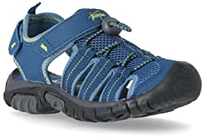 Trespass Kids Sandals Nantucket Navy/Kiwi in Size - 13
