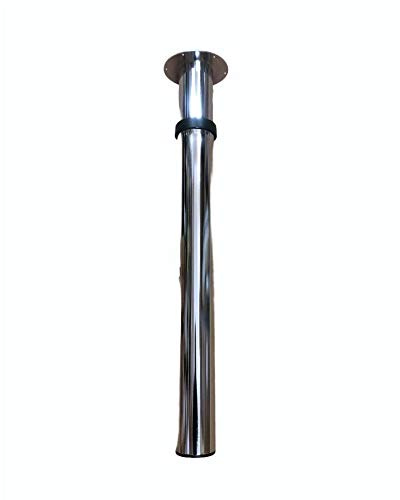 Manart Art. 30 Pied de table extensible jusqu'à 87 cm (chrome brillant)