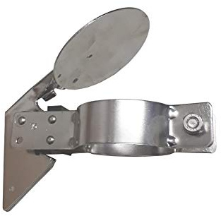 Clapet d'échappement 57 mm Tracteur en acier inoxydable Couvercle 55 à 58 tracteur
