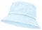 Durio Fischerhut Damen Sonnenhut Herren Unisex Sommerhut Bucket Hat Anglerhut Fishermütze Faltbarer Hut Hellblau Einheitsgröße