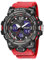 SMAEL Herren-Armbanduhr, Militär, Outdoor, wasserdicht, Sport-Armbanduhr, Datum, Multifunktions-LED-Wecker, Stoppuhr, digitale Uhren für Herren, Rot/Ausflug, einfarbig (Getaway Solids), Large Face,