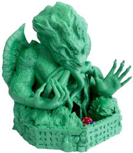 3D Vikings Cthulhu Würfelturm, Perfekter Würfelturm für Dungeons and Dragons, Tabletop RPG, Miniaturspiele und Brettspiele