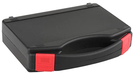 perfk Caja de Herramientas de Protección Multifunción con Esponja, Organizador de Espuma, Compartimento de Bricolaje, Caja Vacía Duradera, 230 mm x 220 mm x 55 mm