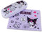 Roffatide Anime Evil Bunny Rosa Cartoon Brillenetui Hartschalen-Brillenetui mit Brille Tragbare Schutzhülle für Brillen für Jungen und Mädchen