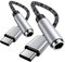 USB Typ C auf 3,5 mm Buchse Kopfhöreranschluss-Adapter, USB C auf AUX-Audio-Adapter, Dongle-Kabel für Samsung Galaxy S24 A15 A25 S23Ultra A54 A34 A13 A14 S22 A53 Z Fold5 Flip5 S10 S9, Pixel 8Pro,