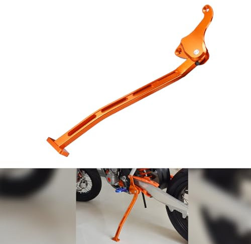 NICECNC Orange Seitenständer und Feder Compatible with KTM 250/350/450 SX-F 2011-2015,125/150/250 SX 2012-15,450 SXF Factory Replica 2012,450 SXF Factory Edition 2013-14,See Fitment
