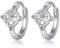 Hexenknoten Ohrringe Silber 925 Hexen Knoten Creolen Kleine Hexen Kreuz Knoten Hexen Schmuck Geschenke Damen