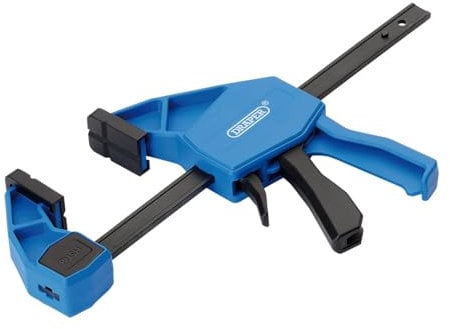 Draper Medium Duty Bar Clamp, 150mm - 18885 - Converts to Spreader, Quick Release, One Handed Use