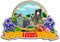 Orlybar Leeds England UK Magnet Fridge Magnet Wooden 3D Landmarks Travel Collectible Souvenirs Decoration Handmade -4323
