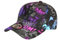 Hip Hop Honour Casquette NY Noire et Rose Originale Streetwear Baseball Wow Boum - Taille Unique - Noir