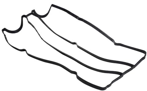 CANTONDZ 1-teilige Ventildeckel Dichtung Zylinderkopfhaube Ventildeckeldichtung Kompatibel mit Ford Fiesta MK4 MK5 Fusion Focus C-Max Puma 1.25 1.4 1.6V Gummi Schwarz 11096200