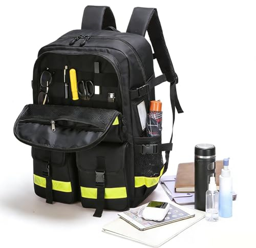 Cubstone Erst Hilf Tasch Leer, Notfalltasche Leer für Krankenschwester, Medizintasche Reise, Notfallveranstaltung Tasche Arzttasche für Hausarzt, Medizin Organizer - für EMT,Hausbesuche(Black)