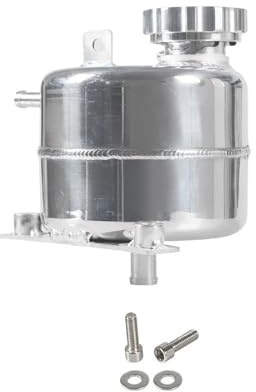 Réservoir Radiateur Pour Mini Pour Cooper S Pour Cabriolet R53 2005-2008 Voiture Tête Liquide Refroidissement Expansion Trop-plein Bouchon Réservoir Eau Refroidissement Vase(Silver)