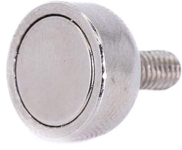 N42 Neodymium Pot Magnet with M3 Stud for Arts, Crafts, Model Making, DIY, Hobbies, Office, and Home - 10mm dia x 5mm thick - 3kg Pull - Pack of 20
