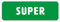 Gobrecht & Ulrich 4 Stück - Super-Aufkleber - Benzin Sticker für Tankdeckel/Tankklappe - 6,6 x 2,2 cm