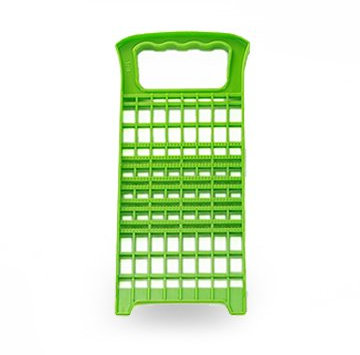 Börner Rallador combinado, rallador de verduras, rallador de frutas, rallador multifunción, rallador fino en juliana, grueso (verde)