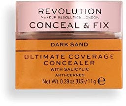 Revolution Conceal and Fix Ultimate Coverage Concealer, dunkler Sand