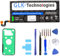 High-Capacity Ersatzakku kompatibel mit Samsung Galaxy S7 Edge SM-G935F | Original GLK-Technologies Battery | accu | 3600 mAh | ersetzt EB-BG935ABE inkl. Werkzeug Set Kit
