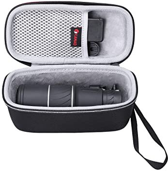 XANAD Monokular-Eva-Hartschalenkoffer für Teleskope mit Einer Größe von 20 x 9,4 x 9,6 cm – Reise-Schutz-Tragetasche (nur Verkaufskoffer)