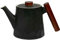 TeaLogic Teekanne mit Rosenholzgriffe - Serie Negra - 1.2 Liter I Tee Kanne