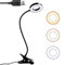 JARAGAR Clip on Reading Light 48 LED USB Desk Lamp with 3 Color Modes, 10 Brightness Levels, Eye Caring, 360° Flexible Gooseneck Clamp for Bed, Headboard, Office, Bedroom