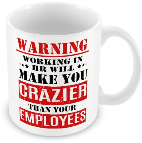 MUGGZ Funny HR Quote Mug – Gift for Human Resource Workers