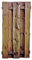 Sichtschutz Lamellen-Zaun Bohlenzäune Kolding 90 x 180 cm (Breite x Höhe)  aus Holz (druckimprägniert, braun)