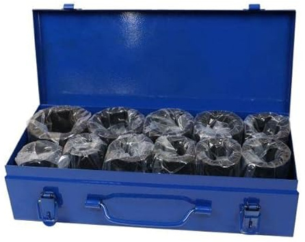 US PRO Tools 11PC 1 DR 6PT Deep Impact Sockets Metric 22-50MM 3969