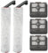 (5 Stück) Ersatzbürstenrollen und HEPA-Filter kompatibel für Dreame H12 Pro schnurlosem Nass-Trockensauger, Ersatzteile Zubehör-Kit, 2 Bürstenrollen, 3 HEPA-Filter