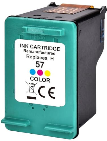 Druckerpatrone kompatibel mit HP 57 XL Color 57XL Drucker Officejet 4105 4250 6110 5510 Deskjet 5150 5145 5550 Photosmart 7260 7150