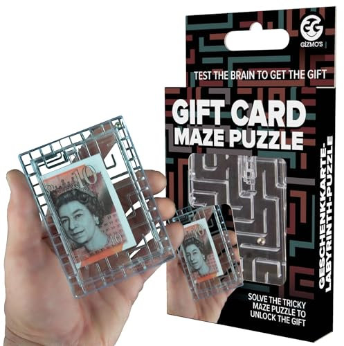 Funtime Gifts 10755 Gift Card Maze, Clear Age 5+