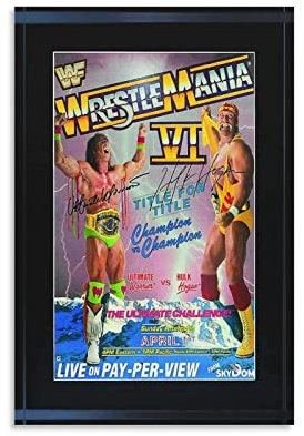 WYYXF Leinwandbild Hulk Hogan Picture Print Modern Family Bedroom Decor Posters ohne Rahmen (60 x 90 cm)