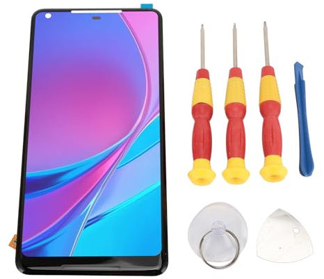 Annadue Assemblage D'écran Tactile de Téléphone Portable de 6 Pouces, Outils de Réparation D'écran de Téléphone Portable de Remplacement avec Affichage Clair, Outils de Réparation pour