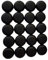 VIESUP 20 Pack Thumbstick Joystick Stick Cap Cover for Quest 1/ Quest 2 (Black)