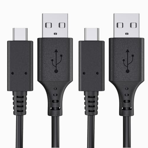 Cavo di ricarica USB C di ricambio per Amazon Kindle, Paperwhite, Fire HD, Scribe, tablet per bambini (compatibile con Kindle 2021-2024), cavo di ricarica rapida per e-reader (confezione da 2)