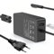 Caricatore 65W Microsoft Surface Laptop,65W Alimentatore Laptop Per Microsoft Surface Pro 11/10/9/8/7/7+/6/5/4/3/X,Go 4/3/2/1,Surface 7/6/5/4/3/2,Book 2/1,USB Type A 2 Pin NA