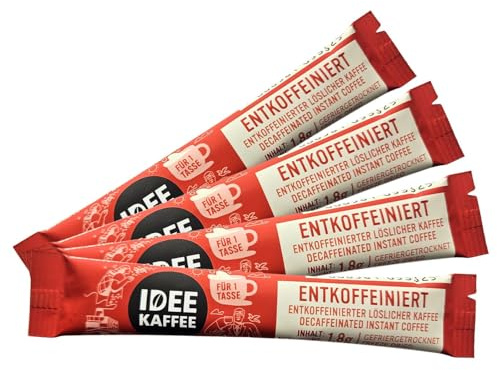 Idee Kaffee Entkoffeinierter löslicher Kaffee, 500x1,8g